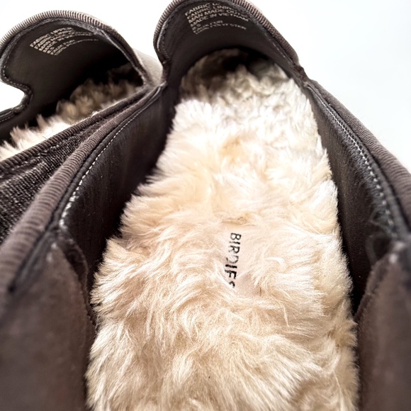 NEW Birdies The Starling Charcoal Faux Fur Loafers - Size 8.5 🖤✨👟 - Picture 6 of 9